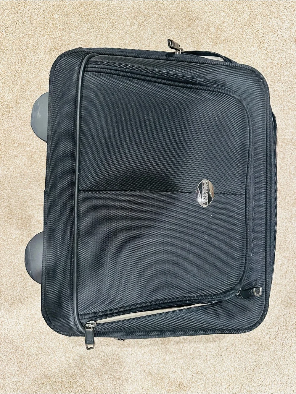 American Tourister Black Rolling Underseat Carry-on - Excellent Condition